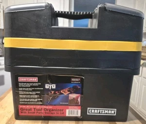 Craftsman 959307 Great Tool Organizer 14" x 16" Plastic Tool Box Storage Lid HTF - Imagen 1 de 12