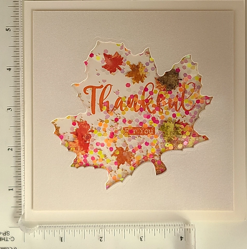 Hand Made Greeting Card, FALL / THANKSGIVING - Image 1 of 1