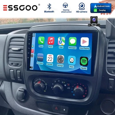 Für Opel Vivaro B Renault Trafic CarPlay Android 13 Autoradio BT GPS KAM+ 2+64GB - Bild 1 von 4