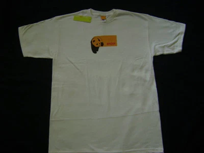 Camiseta de monopatín natural Enjoi Tartan Panda Logo Foto 1 de 2