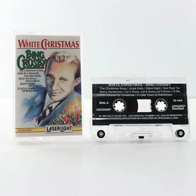White Christmas [Delta] by Bing Crosby (Cassette, Aug-1992, Laserlight) 79 444 - Image 1 of 4