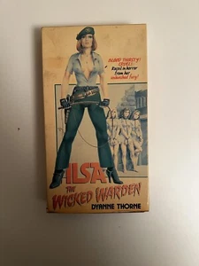 Ilsa The Wicked Warden VHS HTF Box Jesús Franco - Bild 1 von 6