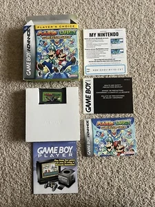 Mario & Luigi: Superstar Saga (Game Boy Advance, 2003) Cib player's choice E1 - Picture 1 of 23