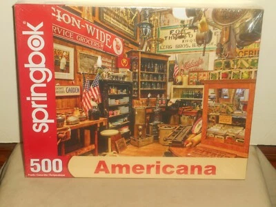Springbok AMERICANA Puzzle 500 Pieces New Sealed Made in USA - Image 1 of 4
