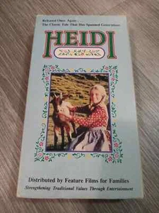 Heidi - Kids & Family Vintage VHS - Picture 1 of 1