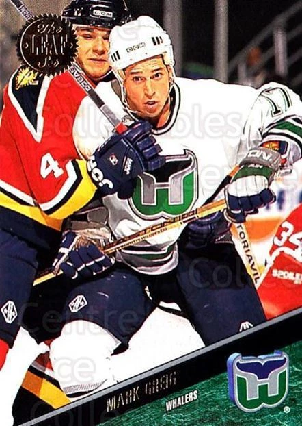 1993-94 Leaf #412 Mark Greig - Image 1 of 1