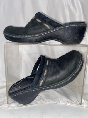 COLUMBIA MUJER Negro CHLOE CUERO CUÑA DESLIZABLE MULA ZUECO ZAPATOS US 10 BL2276-010 Foto 1 de 4