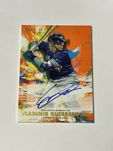 2020 Topps Inception Baseball Vladimir Vlad Guerrero Jr Auto /50 Blue Jays - Picture 1 of 10