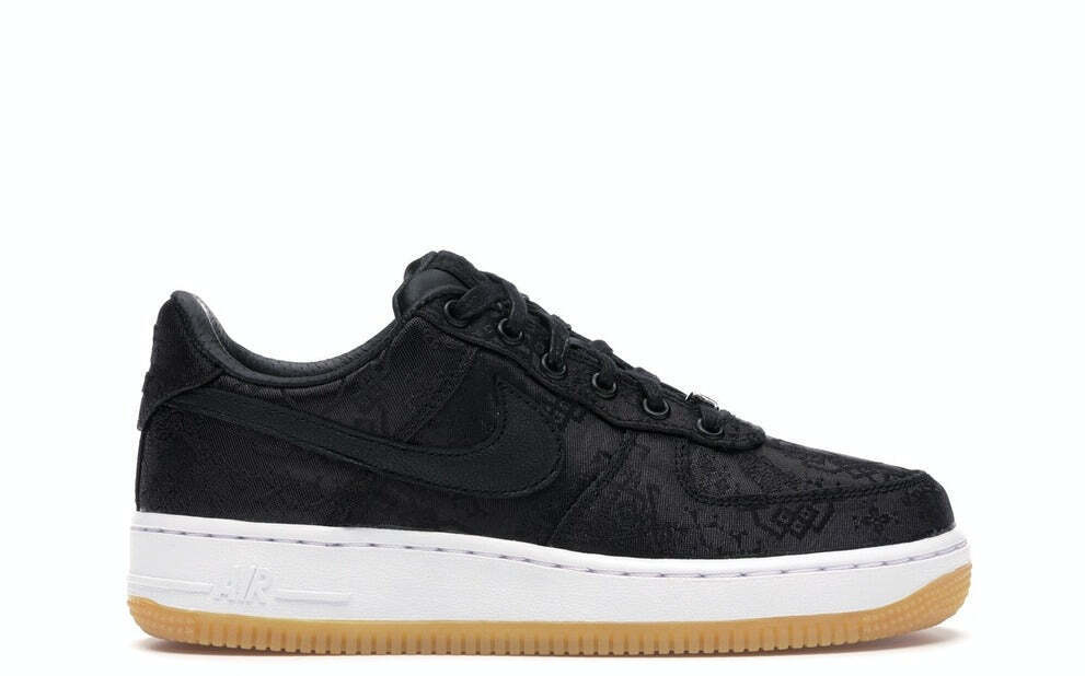 Nike Fragment Design x CLOT x Air Force 1 Black Silk for Nike Fragment Design x CLOT x Air Force 1 Black Silk for