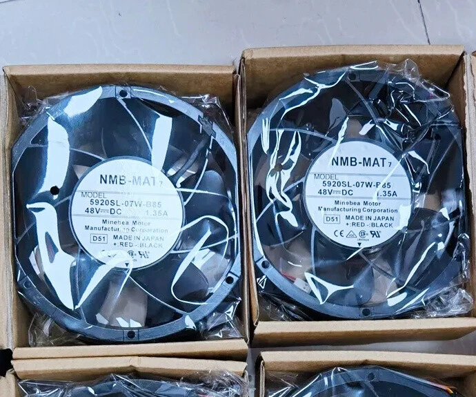 1PC NEW Unopened NMB 5920SL-07W-B85 1.35A 4wire Server cooling fan Fast delivery - Image 1 of 2
