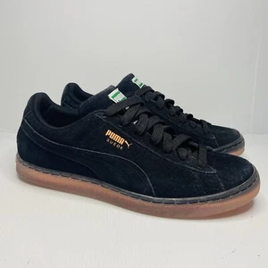 PUMA Suede Translucent Black Pink Red 383894-02 Shoes US 10 UK 9 - Picture 1 of 8