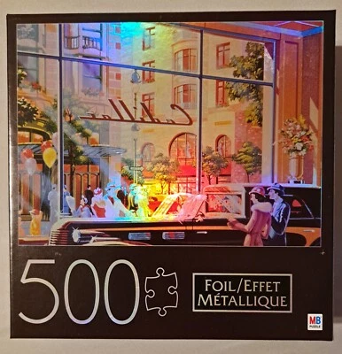 CADDY CORNER  Jigsaw Puzzle  HASBRO / MB  FOIL 500 Piece   BRAND NEW/SEALED - Image 1 of 2
