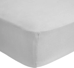 Fitted Bed Sheet - Ultra Soft Jersey 100% Cotton Sheets - Snug Fitted Bed Sheets - Picture 1 of 8