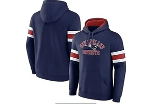 NFL New England Patriots Men's Old Reliable Fashion Hooded Sweatshirt - XXL - Picture 1 of 2