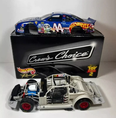 HOT WHEELS CREW CHOICE 1/24 TOY STORY 2 BUZZ LIGHTYEAR 1999 KYLE PETTY - Image 1 of 4