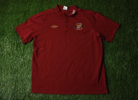 SUNDERLAND 2011/2012 FOOTBALL POLO SHIRT JERSEY TRAINING UMBRO ORIGINAL SIZE 3XL Cover