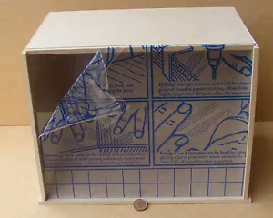 Flat Packed Room Shadow Box With A Perspex Front Tumdee Dolls House 1:12 Scale - Picture 1 of 11