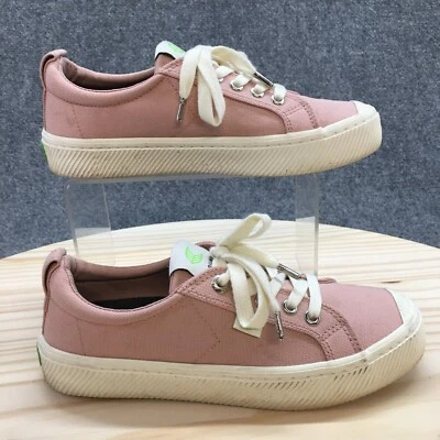 Cariuma Zapatos Hombres 4.5 Mujeres 6 OCA Tenis Bajos 100103R02W Rosa Lona Con Cordones Foto 1 de 4