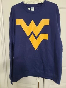 West Virginia Mountaineers Icon Sweatshirt Men's XL Port & Company - Picture 1 of 4