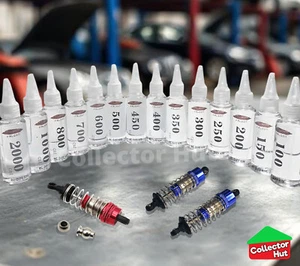 RC Car Truck Hydraulic Shock Suspension Oil Premium Silicone 100 - 1000 cSt WT - Picture 1 of 18