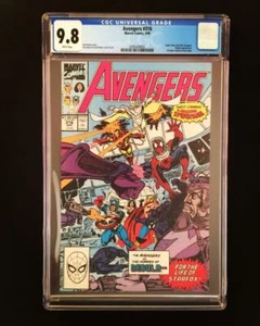 AVENGERS #316, CGC = 9.8, CASI NUEVO/M, Spider-Man se une, Nebula, Byrne, más CGC en la tienda - Imagen 1 de 1