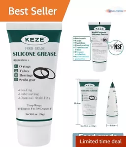 1 oz Food Safe Silicone Grease for Faucets, Valves, and O-Rings - Long Lasting - Picture 1 of 10