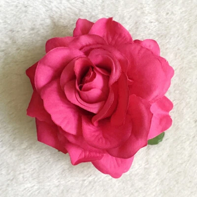 Womens Rose Flower Hair Clip Bridal Hairpin Barrette Brooch Wedding Accessories↗ - Image 1 of 4