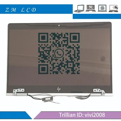 L56437-001 HP X360 830G6 830G5 WWAN 4 CABLES FHD BRILLANTE PANTALLA TÁCTIL BISAGRA HACIA ARRIBA Foto 1 de 4