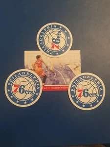 3 of Philadelphia 76ers themed Car Decal Sticker quality basketball collectable - Picture 1 of 1