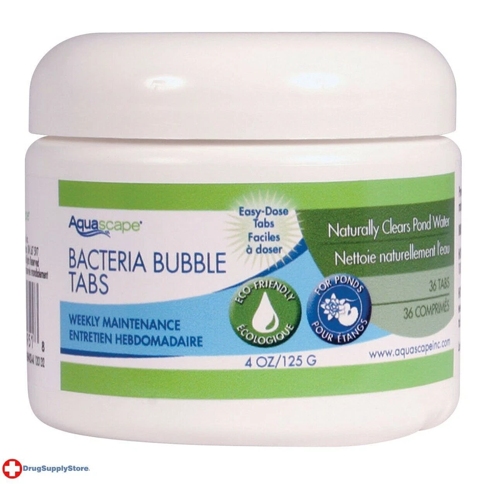 Aquascape 98951 Beneficial Bacteria Bubble Tabs for Pond and Water Features