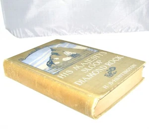 Antique His Majesty's Sloop Diamond Rock Hardcover Book by H.S. Huntington -1904 - Imagen 1 de 5