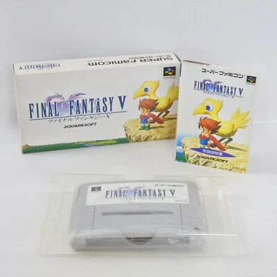 FINAL FANTASY V 5 FF 5 Super Famicom Nintendo 3089 sf - Image 1 of 4