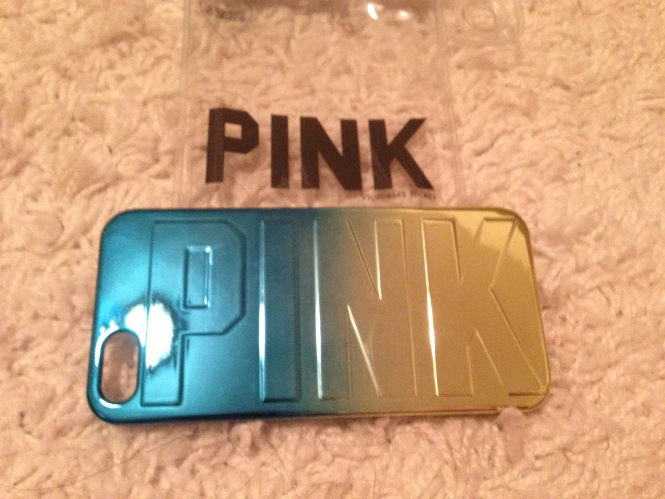 Victorias Secret ROSA iPhone 4 / 4s Ombre Espejo Metálico Estuche Rígido Funda RARA Foto 1 de 1