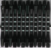 2ba Black RAZOR Aluminum Dart Shafts 3 per set 2in 