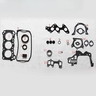 DAIHATSU CUORE Engine Parts Engine Rebuild Kits Full Set Engine Seal Gasket Free - Image 1 of 4