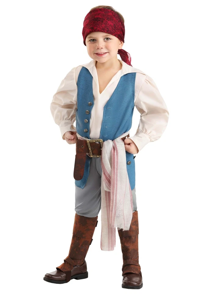 Boy's Toddler Captain Jack Sparrow Costume - Image 1 of 1