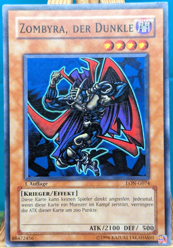 Yu-Gi-Oh! Zombyra, der Dunkle - LON-G074 - 1st Edition -  deutsch - Bild 1 von 1