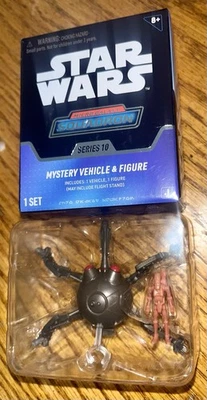 Star Wars Micro Galaxia Escuadrón Serie 10 Clase Scout Droide Araña Enano en Mano Foto 1 de 2
