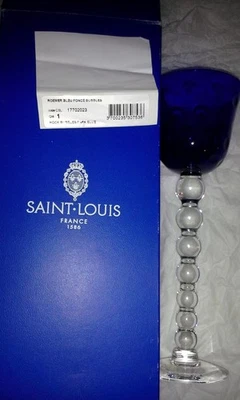 Burbujas de corvejón de cristal Saint Louis azul Dakk Foto 1 de 3