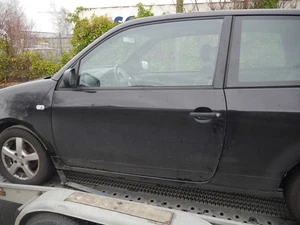Fahrertür Tür links Seat Arosa 6H Lupo 6x Facelift Schwarz LC9Z Blackmagic - Bild 1 von 7