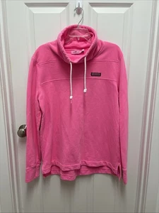 Vineyard Vines Garment-Dyed Funnel-Neck Relaxed Shep Shirt Neon‎ Pink - Large - Bild 1 von 11