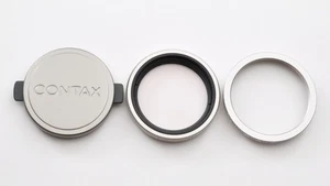 Tapa de lente Contax K-31 30,5 mm 1A MC filtro Tix 30,5 mm anillo adaptador casi como nuevo Japón - Imagen 1 de 24
