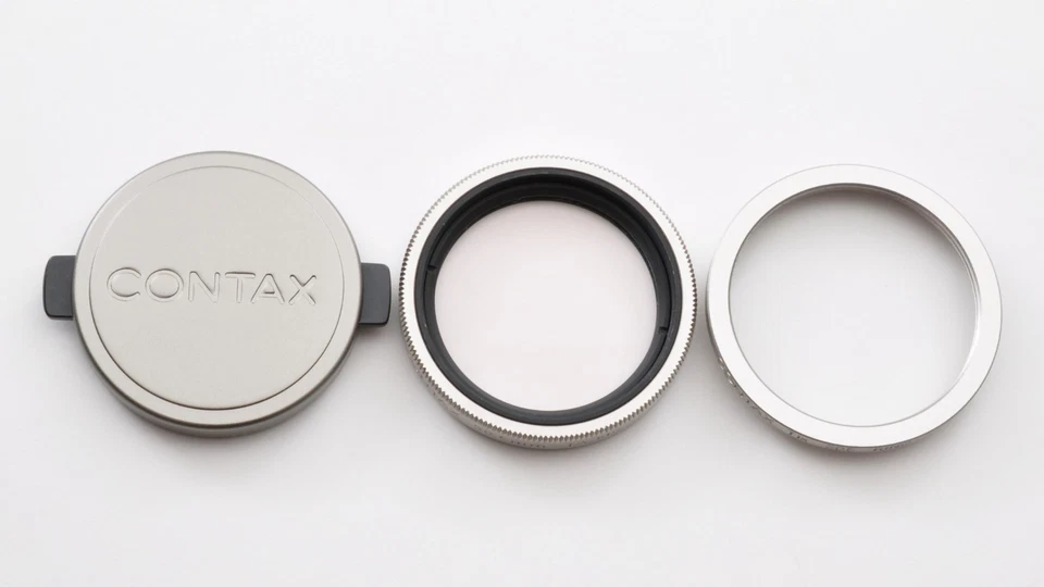 Contax K-31 Lens Cap 30.5mm 1A MC Filter Tix 30.5mm Adapter Ring Near Mint Japan - Image 1 of 4