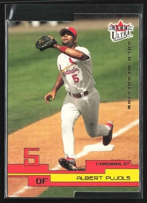 Albert Pujols 2003 Fleer Ultra Gold Medallion #72 St. Louis Cardinals - Image 1 of 3