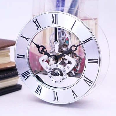 Clock Insert Skeleton Clock Insert 86mm Clock Movement DIY Parts Diameter 86mm - Image 1 of 4