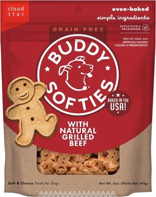 Buddy Biscuit Softies bolsa de 5 oz, suave sin granos y 5 onzas (paquete de 1)  Foto 1 de 4