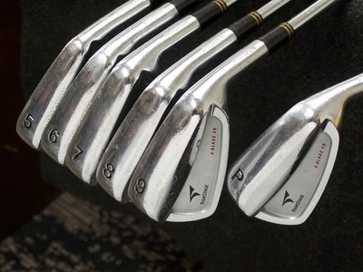 BRIDGESTONE Tourstage X-Blade CB (5-PW) forged iron set STIFF steel + No.1 grips - Image 1 of 4