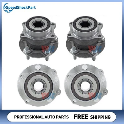 Front Rear Wheel Bearing and Hub Assembly WJB for Subaru Impreza 2011-2012 - Image 1 of 4