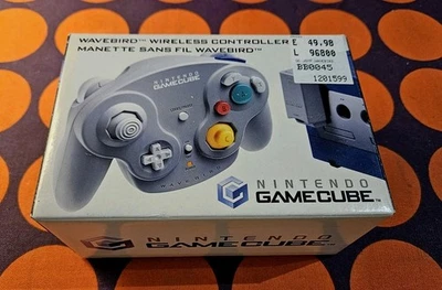 Nintendo Wavebird Wireless Controller Gamecube Boxed **NEW IN BOX** **NUOVO** - Immagine 1 di 4