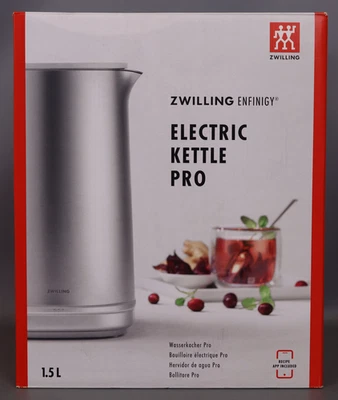 Tetera inalámbrica ZWILLING Enfinigy Cool Touch 1,5 litros - Enchufe UE Foto 1 de 4